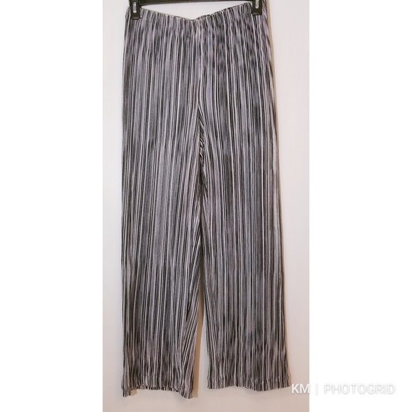 chico's pants crinkle pull-on Palazzo Pants Size 0 - Picture 2 of 4